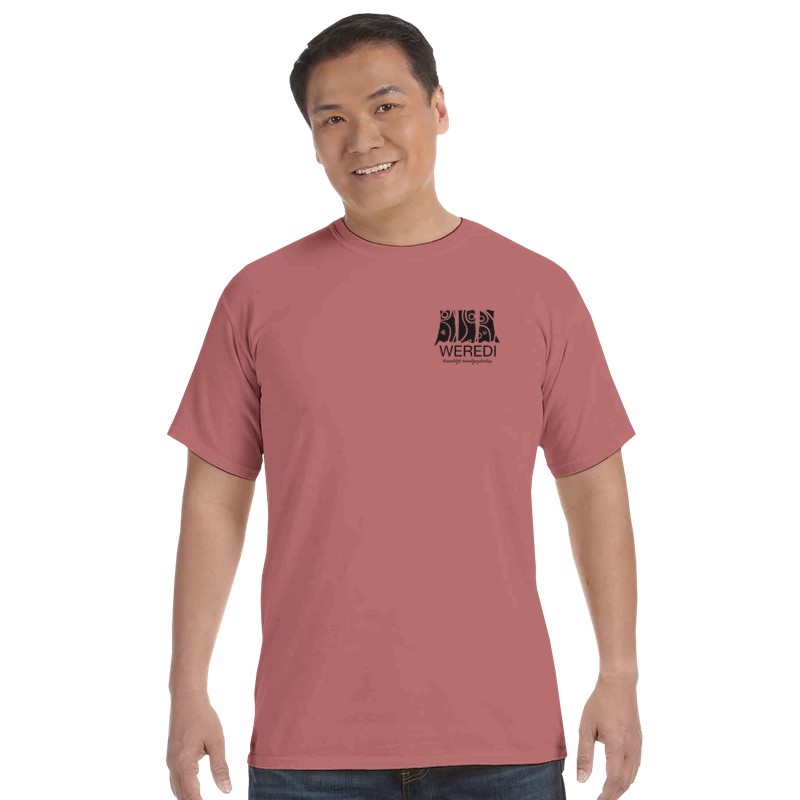 Unisex Heavyweight Crewneck T-Shirt | Teracotta