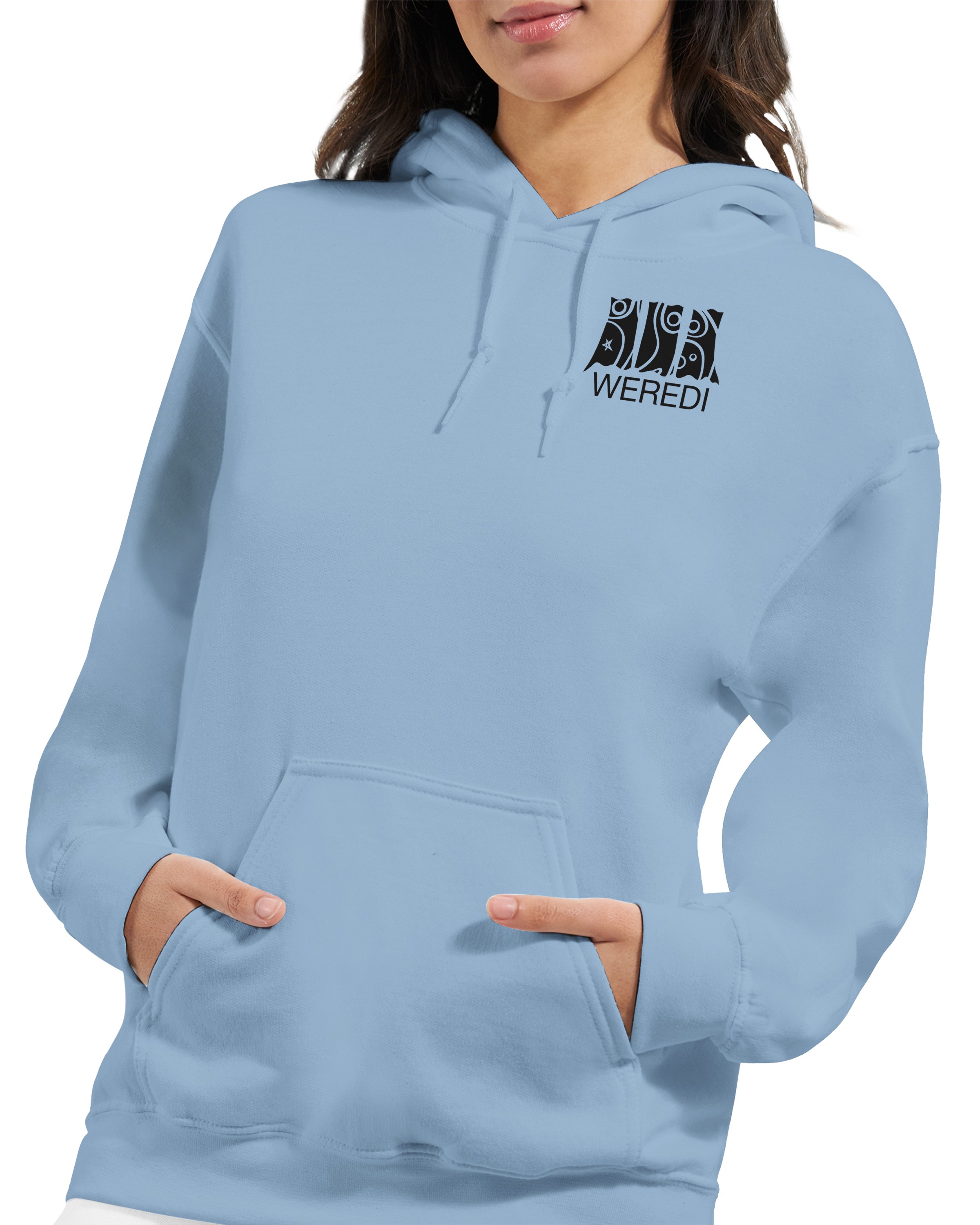 Classic Unisex Pullover Hoodie | Lichtblauw